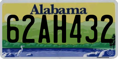 AL license plate 62AH432