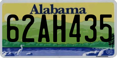 AL license plate 62AH435