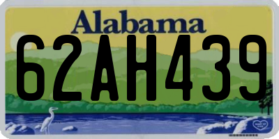 AL license plate 62AH439