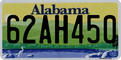 AL license plate 62AH450