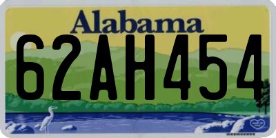 AL license plate 62AH454