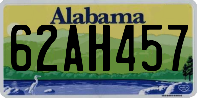 AL license plate 62AH457