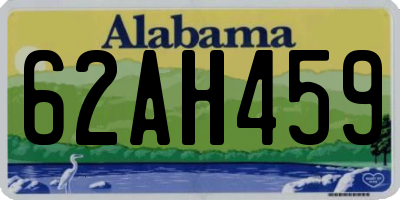 AL license plate 62AH459