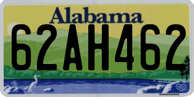 AL license plate 62AH462