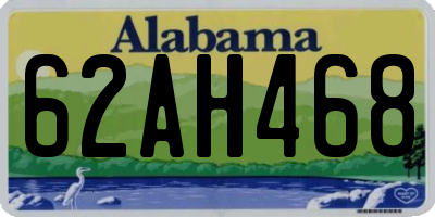 AL license plate 62AH468