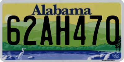 AL license plate 62AH470
