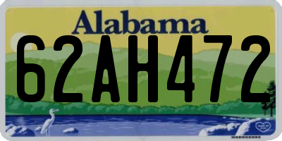 AL license plate 62AH472