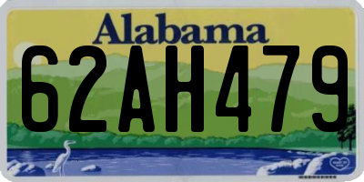 AL license plate 62AH479