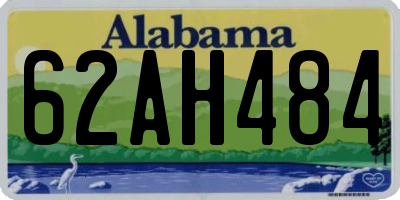 AL license plate 62AH484
