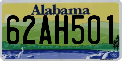 AL license plate 62AH501