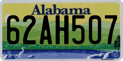 AL license plate 62AH507