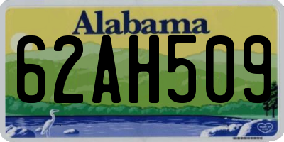 AL license plate 62AH509