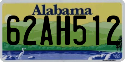 AL license plate 62AH512