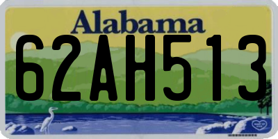 AL license plate 62AH513