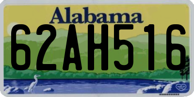 AL license plate 62AH516