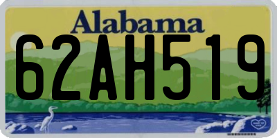 AL license plate 62AH519