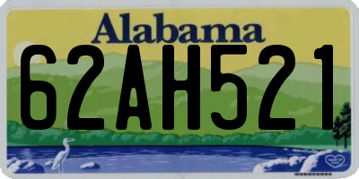 AL license plate 62AH521