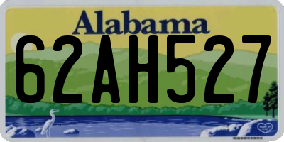 AL license plate 62AH527