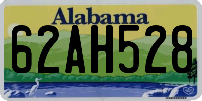 AL license plate 62AH528