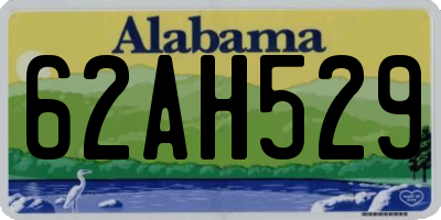 AL license plate 62AH529
