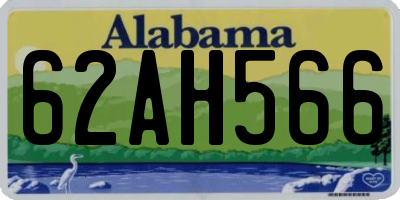 AL license plate 62AH566
