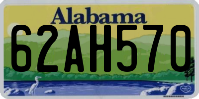 AL license plate 62AH570