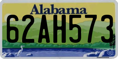 AL license plate 62AH573