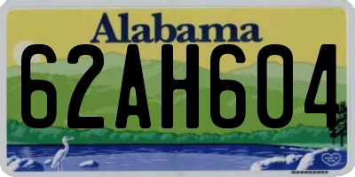 AL license plate 62AH604