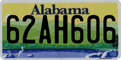 AL license plate 62AH606