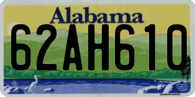 AL license plate 62AH610