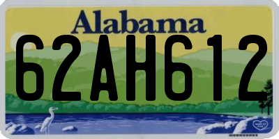 AL license plate 62AH612