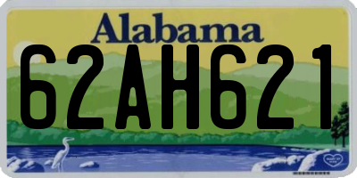 AL license plate 62AH621