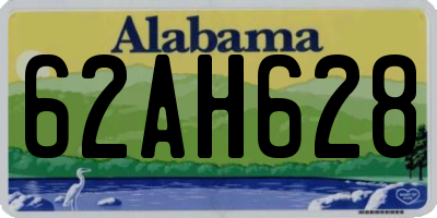 AL license plate 62AH628