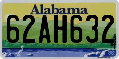 AL license plate 62AH632