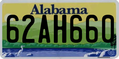 AL license plate 62AH660