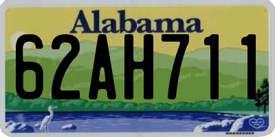 AL license plate 62AH711