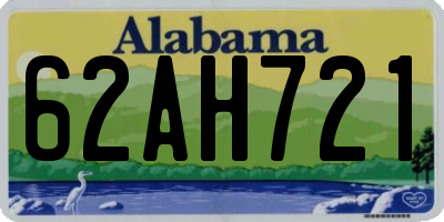 AL license plate 62AH721