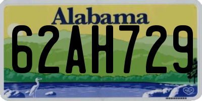 AL license plate 62AH729