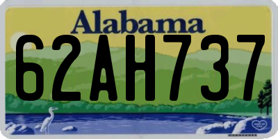 AL license plate 62AH737