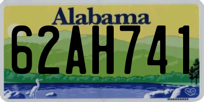 AL license plate 62AH741
