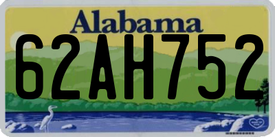 AL license plate 62AH752