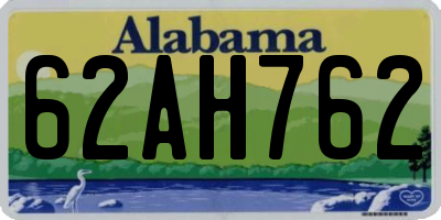 AL license plate 62AH762