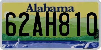 AL license plate 62AH810