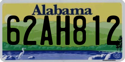 AL license plate 62AH812