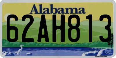 AL license plate 62AH813