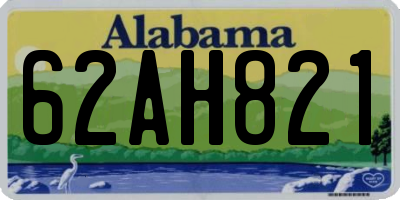 AL license plate 62AH821