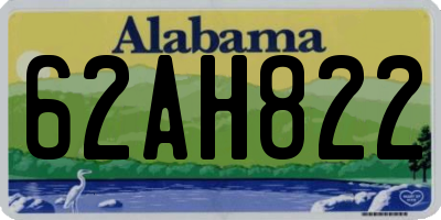 AL license plate 62AH822