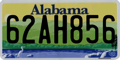 AL license plate 62AH856