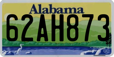 AL license plate 62AH873