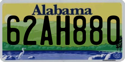 AL license plate 62AH880